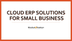 PPT - Cloud ERP Solutions For