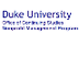 Duke Nonprofit Management Prog