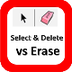 SketchUp - Select & Delete vs 