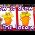 How To Draw The Lorax + Giveaw