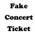 Fake Concert Ticket Generator
