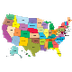 U.S. States Maps & Stats