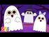 Five Little Ghosts | Halloween
