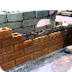 Bricklaying Spreading a Bed Jo