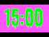 Slimer Timer 15 Minutes with A