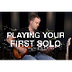 Playing Your First Guitar Solo