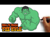 How to Draw The Hulk- Simple S