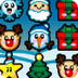Kawaii Christmas icon matching