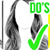 DO'S & DON'TS:How to Draw Hair