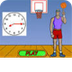 Telling Time Basketball Game