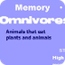 Omnivores Matching Game - Shep