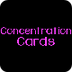 Concentration Cards