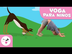 Yoga para niños con animales -