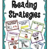 READING STRATEGY POSTERS - Tea