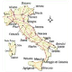 Train Map: Italy