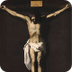 Cristo crucificado con donante