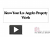 PPT – Know Your Los Angeles Pr