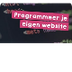 Programmeer je eigen website