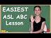 EASIEST way to learn your ASL