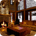 Fireplace and Snow