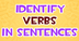 Identifying Verbs in Sentences