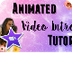 Animated Video Intro Tutorial 