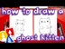 How To Draw A Ghost Kitten For