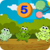Five Little Speckled Frogs Nur