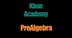 Khan Academy: PreAlgebra on th