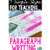 How to Teach Paragraph Writing