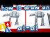 How To Draw An AT-AT Walker Fr