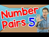 I Can Say My Number Pairs 5 |