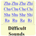 Difficult Pinyin Sounds