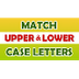 Uppercase and Lowercase Matchi
