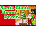 Santa Claus Room Decor