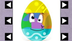 Easter Eggs Swap Rows Puzzle -