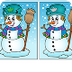 Find the Differences Snowman