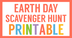 Free Earth Day Scavenger Hunt