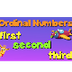Ordinal Numbers Song - YouTube
