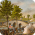 The Battle of Antietam on the 