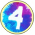 4-Digit Counting Badge