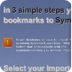 Export Bookmarks from a Browse