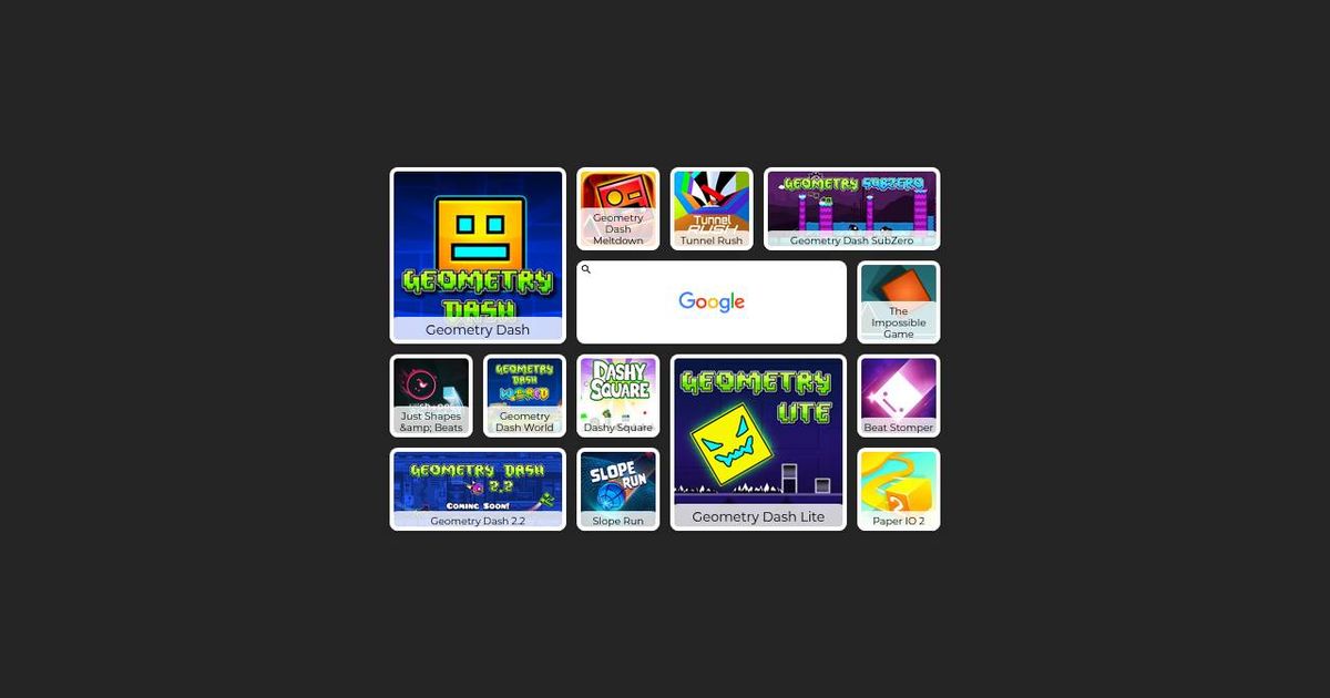 Geometry Dash Unblocked 76 - Symbaloo Library