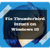How to Fix Thunderbird issues 