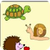 Snail, turtle and hedgehog col