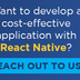 How React Native Reduce the Co