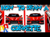 How To Draw A Corvette C8 2020