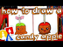 How To Draw A Candy Apple With