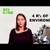 The 4 R's of the Environment |