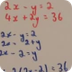Simultaneous Equations 2